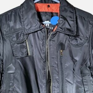 Black Aviator Style Jacket (Unisex?)